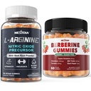 L arginnine Gummies + Supplément berbérique 1500mg