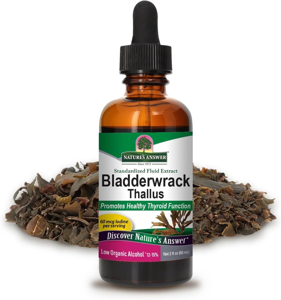 Nature's Answer Bladderwrack Sea Moss Liquid 2 oz.