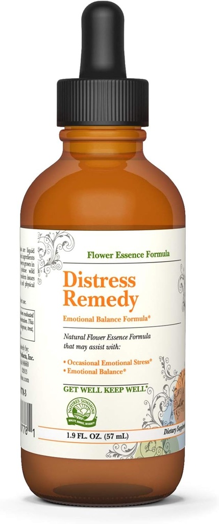 Nature's Sunshine Détresse Remedy Fleur Remedy, 1,9 Fl Oz