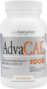 Lane Innovative - AdvaCAL 1000, supplément de calcium avancé, facile à avaler extra petite capsule, supporte une densité osseuse accrue (50 portions)