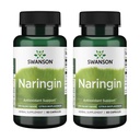 Swanson Naringin 500 Milligrammes 60 Capsules (2 Pack)