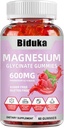 900(600+300) mg Glycinate de magnésium, thréonate de L, calcium, sodium, vitamine K, D, B6, végan, 60 comptes
