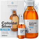 Colloïdal argent liquide 10 fl oz et spray pour remplir ● eau d'argent hydrosol bioactive ● crème naturelle de soutien Nano Sol solution de supplément ● minéraux ioniques 40 PPM ● plat organique structuré Coloïdal