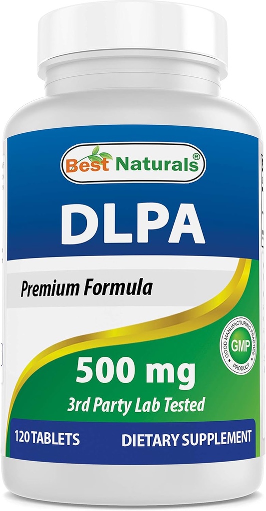 Meilleurs naturels DLPA 500 mg 120 comprimés