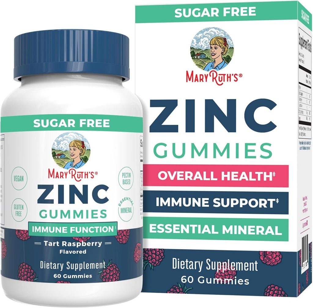 MaryRuth Organics Zinc Gummies (en anglais seulement) Suppléments de zinc (en anglais seulement) Supplément de soutien immunitaire (en anglais seulement) Minéral essentiel (en anglais seulement) Pectin Based (en anglais seulement) Santé et bien-être (en anglais seulement)