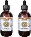 Extrait liquide de Pygeum, Teinture de Pygeum (Pygeum Africanum), Supplément à base de plantes, Hawaii Pharm, Fabriqué aux États-Unis, 2x4 fl.oz