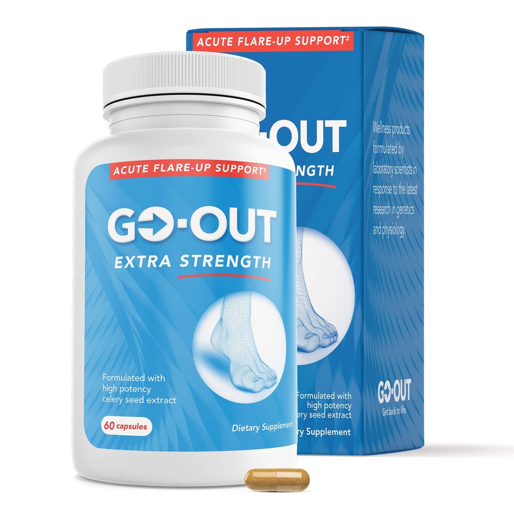 Mt. Vitamines Angel sortir - Soutien extra-fort - Bilan acide urique avec cerise de tart, graines de céleri, curcuma - Non-OGM, sans gluten - 60 capsules