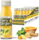 Greenhouse Juice Bio Fiery Ginger Wellness Shots 12-Count 60ml bouteilles en verre, végétalien et sans gluten