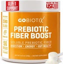 Supplément de fibre GOBIOTIX en poudre avec prébiotiques pour la santé digestive et le soutien GLP-1, fibre soluble pour Gut Health & Debloat, Keto, Vegan, Gluten & Sugar Free, 35 portions (1 paquet)