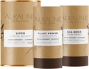 Bundle de foie sain – supplément de mousse de mer, thé de foie heureux (thé de soutien deiver), et supplément de chlorophylle de puissance végétale