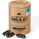 SHILAJIT NATUREL Capsules (2 mois d'approvisionnement) - 60 Compte - Shilajit pour les hommes et les femmes avec l'acide fulvic et minéraux traces, nutriments à base végétale pour l'énergie, le soutien immunitaire et la vitalité