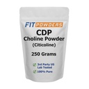 Poudre de citicoline, poudre de choline CDP pure avec scoop, supplément cognitif non-OGM pour mémoire et apprentissage (250 grammes)
