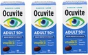 Ocuvite (paquet de 3) Vitamine oculaire adulte 50+ Formule, 150 gels doux Total