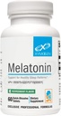 XYMOGEN Mélatonine - Peppermint Lozenges - Supplément de mélatonine de 3 mg pour la nuit, antioxydant + support immunitaire (60 comprimés à dissolution rapide)