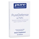 Pure Encapsulations PureDefense avec NAC-Y Améliore la défense immunitaire de première ligne et la santé respiratoire supérieure.