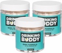 Buddy (3pack, aide après la consommation avec DHM, poire piquante, L-Cystine et L-Theanine, chardon de lait, B-Vitamines, Ginger