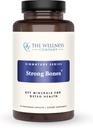 The Wellness Company Strong Bones (60 capsules) (approvisionnement d'un mois) (réalisé avec des minéraux clés) pour aider à construire la force osseuse (non OGM, végétalien, sans gluten) pour soutenir la force osseuse et la santé