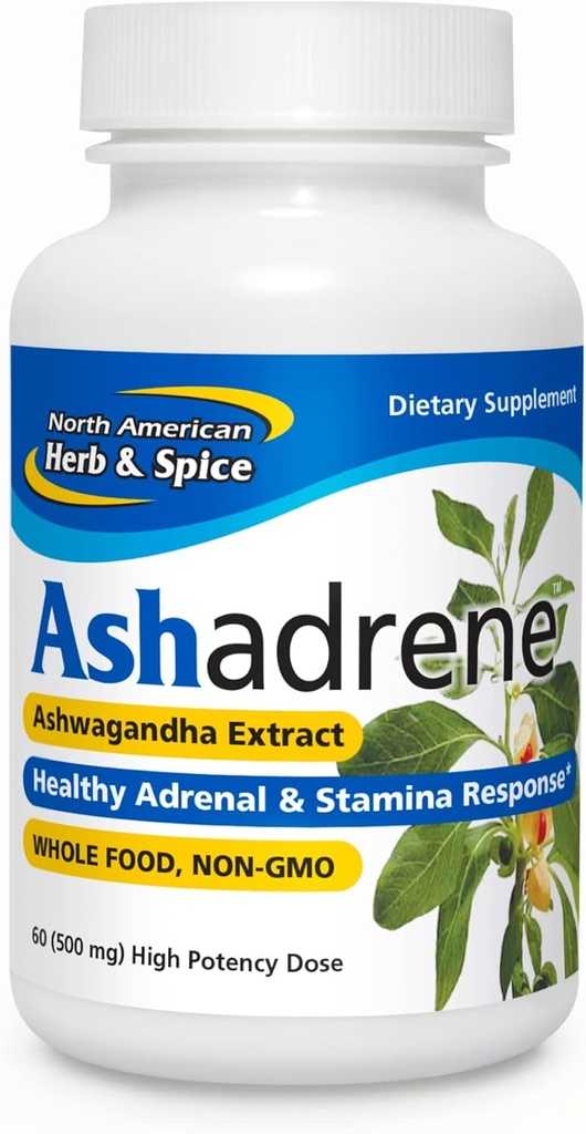 NORTH AMERICAN HERB & SPICE Ashadrene 60 Caps