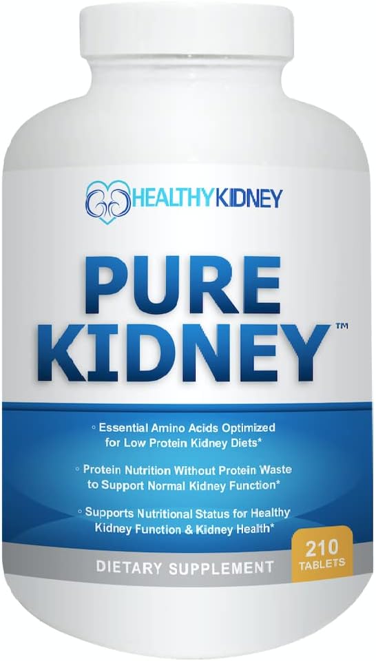 Pure Kidney Health Supplement Amino Acid Pills Kidney-D Supplement Vitamin D Bundle