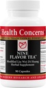 Health Concerns Nine Flavor Tea – Immune Support, Kidney Support & Lymphatic Health – Chinese Herbal Supplement for Oral Health, Night Sweats, Blurred Vision – 90 Capsules