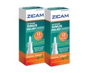 Zicam Intense Sinus Relief No-drip Nasal Liquide Spray avec Refroidissement Mentol & Eucalyptus, 0.5 Ounce (Pack de 2)