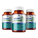 1 Body Brain Support Triple Pack, Alpha GPC et Lion's Mane Extract, 90 Capsules Chaque