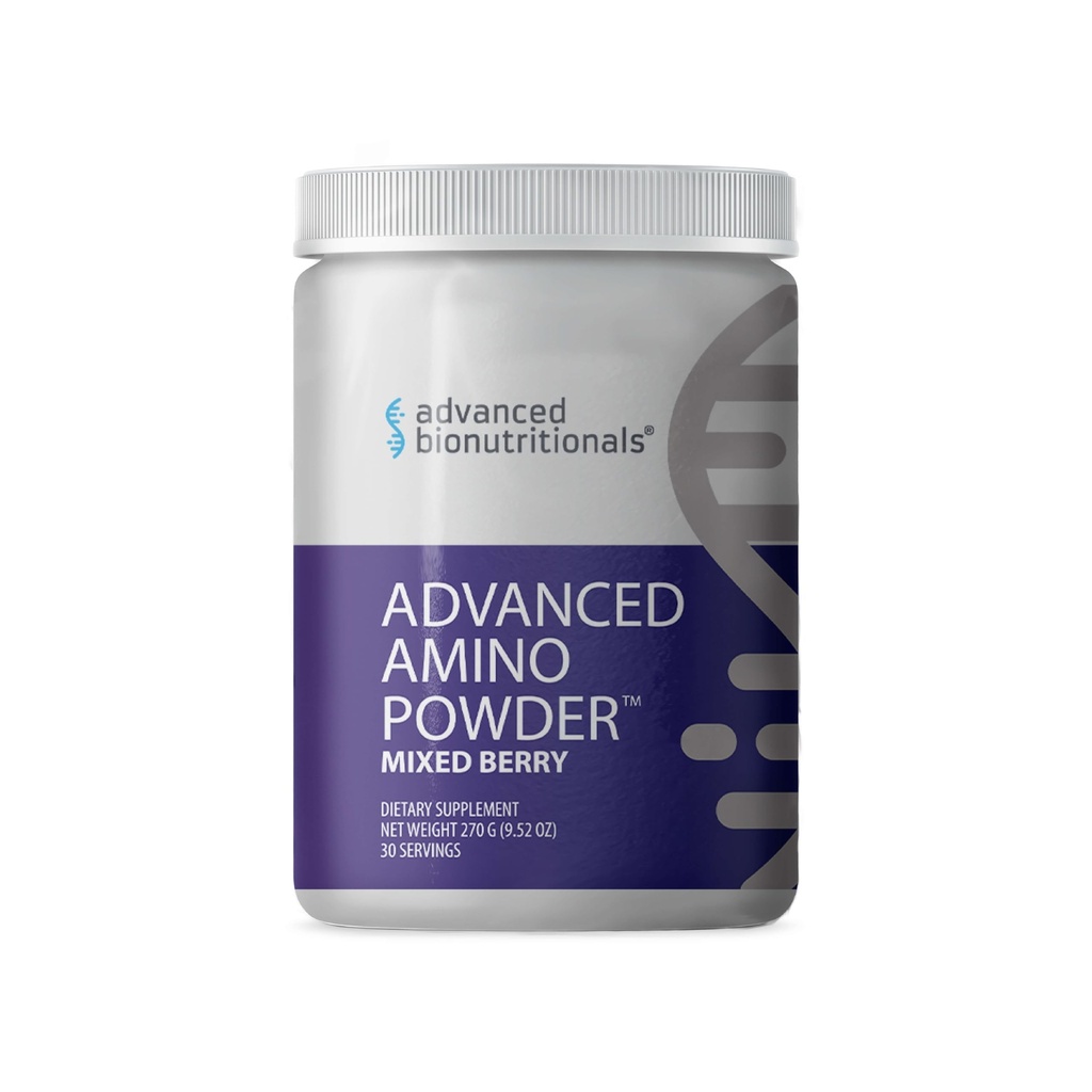 Bionutritionnels avancés – Poudre d'amino avancée, supplément acide amino, construire des muscles, récupération après l'entraînement, énergie, non-OGM, sans gluten, sans lait, végétalien (30 portions)