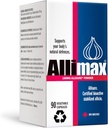 AlliMAX 180mg 90 Capsules. Supplément à l'ail pour soutenir votre fonction immunitaire du corps. Contient de l'allicine bioactive stabilisée et potente extraite de l'ail cultivé espagnol propre et durable.