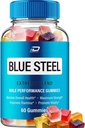 Gummies en acier bleu - Gummies de chanvre en acier bleu, Gummies de chanvre en acier bleu - Préparation avancée de l'huile de chanvre naturel, Gummies de chanvre en acier bleu Avis (1 Pack - 60 Gummies)