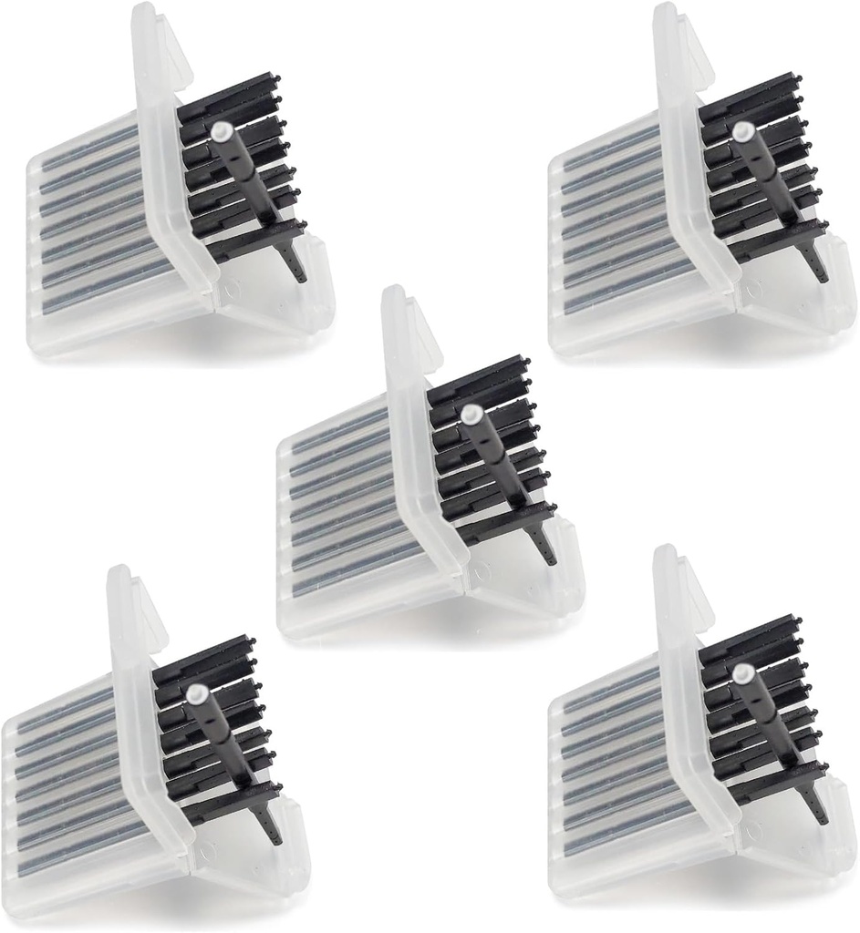 (40 Pcs)Cerustop Wax Guard Filtres pour appareils auditifs Fournitures pour Phonak, Filtres pour appareils auditifs Resound, Widex et Unitron, Accessoires pour appareils auditifs Hear Clear, Kit de nettoyage de pièces de remplacement (5 paquets)