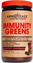 Arms Race Nutrition Immunity Greens Superfood Greens and Immune Support Blend - 9.2 oz. (30 Servings) (BlackBerry Lemonade)