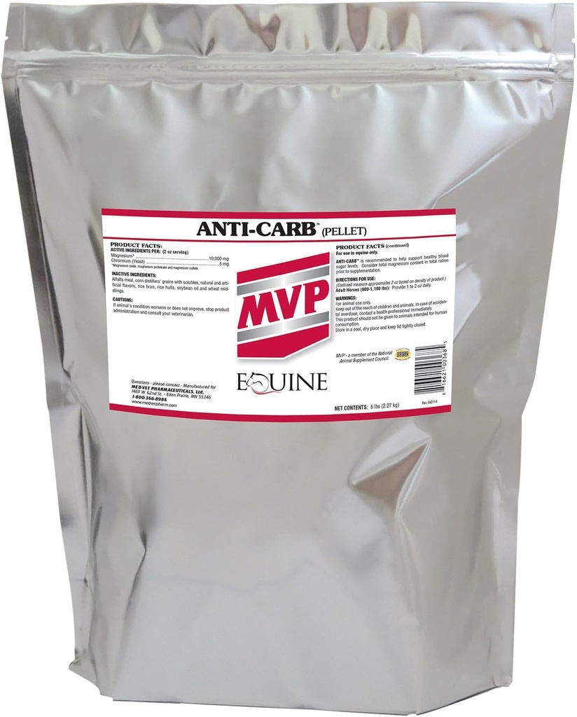 MVP Anti-Carb (5lb) Soutien au métabolisme du glucose...
