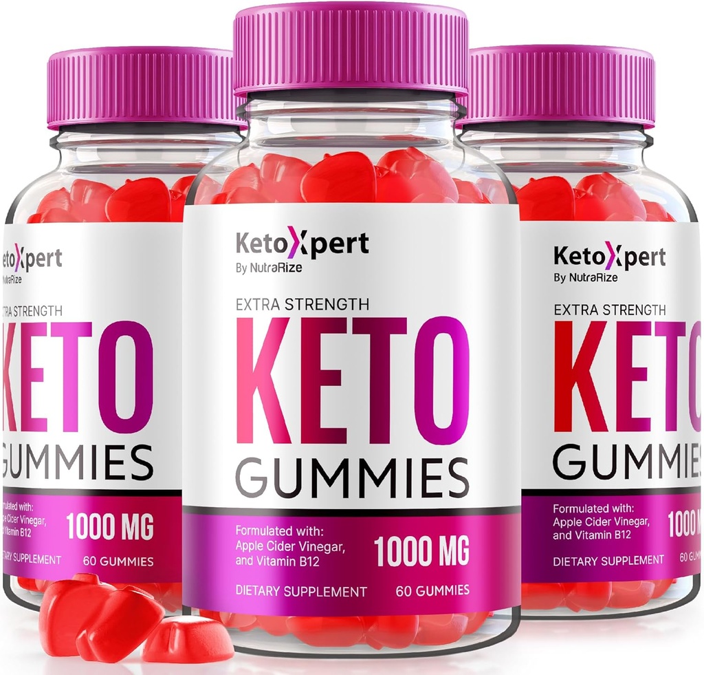 (3 Pack) KetoXpert Keto Gummies, Keto Expert ACV Gummies Advanced Formula, Keto Xpert Maximum Strength 1000MG Gummys, Keto supplément de vinaigre de cidre de pomme, KetoXpert Vitamines Avis (180 Gummies)