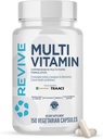 Supplément multivitamine Revive MD pour les hommes et les femmes – La multivitamine quotidienne soutient l'énergie, l'immunité et la santé globale avec des vitamines essentielles, NAC, zinc, magnésium et plus (60 capsules, 30 portions)
