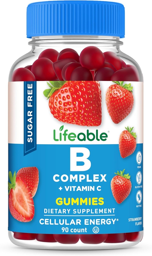 Complex B-Complexe avec la vitamine C. Grande dégustation VIT B Complex Vitamines.