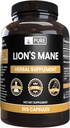 PURE ORIGINAL INGRÉDIENTS Capsules de Mane de Lion, Pas de Magnésium ou de Rice Filters, Toujours Pure (365 Capsules)