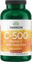 Swanson Vitamine C avec Rose HIPS 500 Milligrammes 400 Capsules