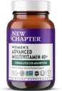 Nouveau chapitre Multivitamines féminines 40+ Formule avancée pour le cœur, l'hormone, l'immunité et le soutien énergétique, des niveaux plus élevés de vitamines B fermentées dans les aliments entiers +D3, fabriquées avec des ingrédients organiques non OGM, 96 Nombre