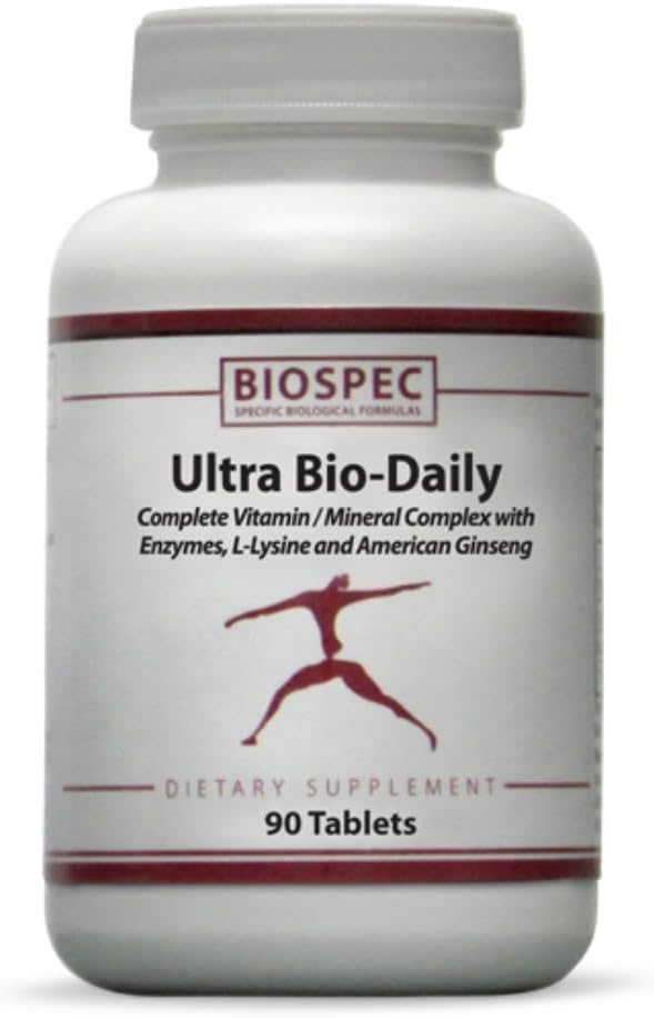 Ultra Bio-Daily – Complexe multiminérale multivitamine à haute puissance avec support nutritionnel ajouté