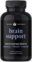 Supplément de soutien au cerveau - Mémoire naturelle et supplément de focus avec Lion, Ginkgo Biloba, Bacopa Monnieri & Ashwagandha Root - Nootropics naturels et booster cerveau