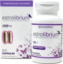VH Nutrition ESTROLIBRIUM , Equilibre hormonal pour les femmes* , Supplément de soutien à la ménopause* , Black Cohosh, Shatavari, Chaste Tree Berry (Vitex), Dong Quai , 60 capsules dans des pilules faciles à avaler