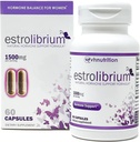 VH Nutrition ESTROLIBRIUM , Equilibre hormonal pour les femmes* , Supplément de soutien à la ménopause* , Black Cohosh, Shatavari, Chaste Tree Berry (Vitex), Dong Quai , 60 capsules dans des pilules faciles à avaler