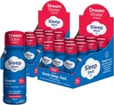 Dream Water Sleep Aid Supplément boisson; Mélatonine 5mg, GABA, 5-HTP; Zéro sucre, Saveurs naturelles, Pas de couleurs ajoutées, 2,5 oz liquides sleep shots, Nectar nocturne, 24-Count