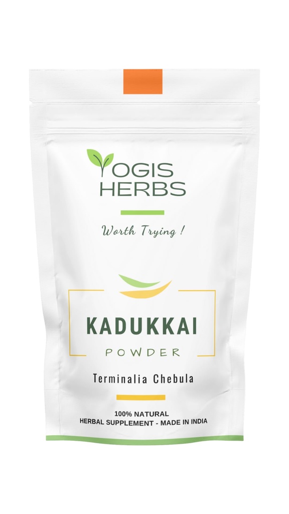 YOGIS HERBES Kadukai poudre (Terminalia Chebula/Haritaki) 1 Lb frais et pur 1 livre (paquet de 1)
