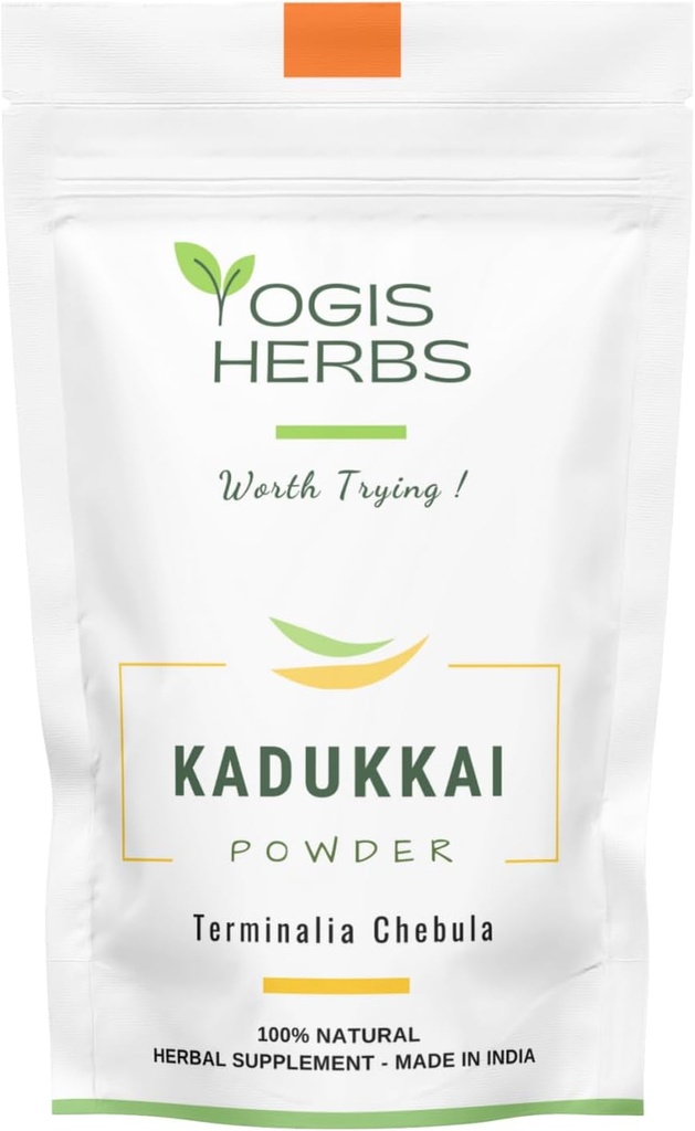 YOGIS HERBES Kadukai poudre (Terminalia Chebula/Haritaki) 1 Lb frais et pur 1 livre (paquet de 1)