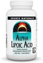 Source Naturals Alpha Acide lipoïque, Protection antioxydante libérée dans le temps* - 120 comprimés de libération dans le temps