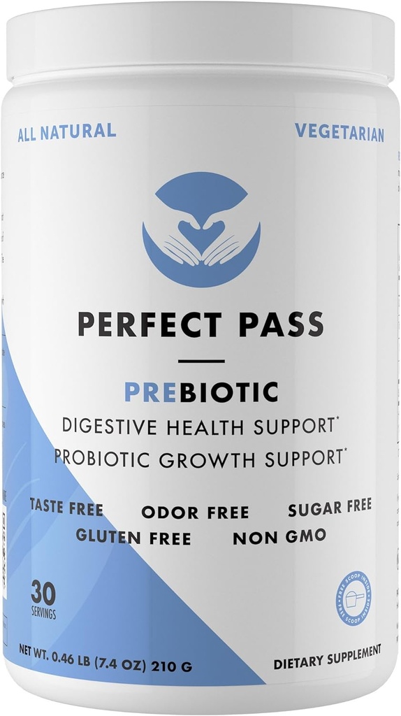 PASSE PERFECT PHGG prébiotique Partiellement hydrolysé Guar Gum 210g poudre - 100% naturel sans gluten non OGM - certifié kosher sans sucre végétarien