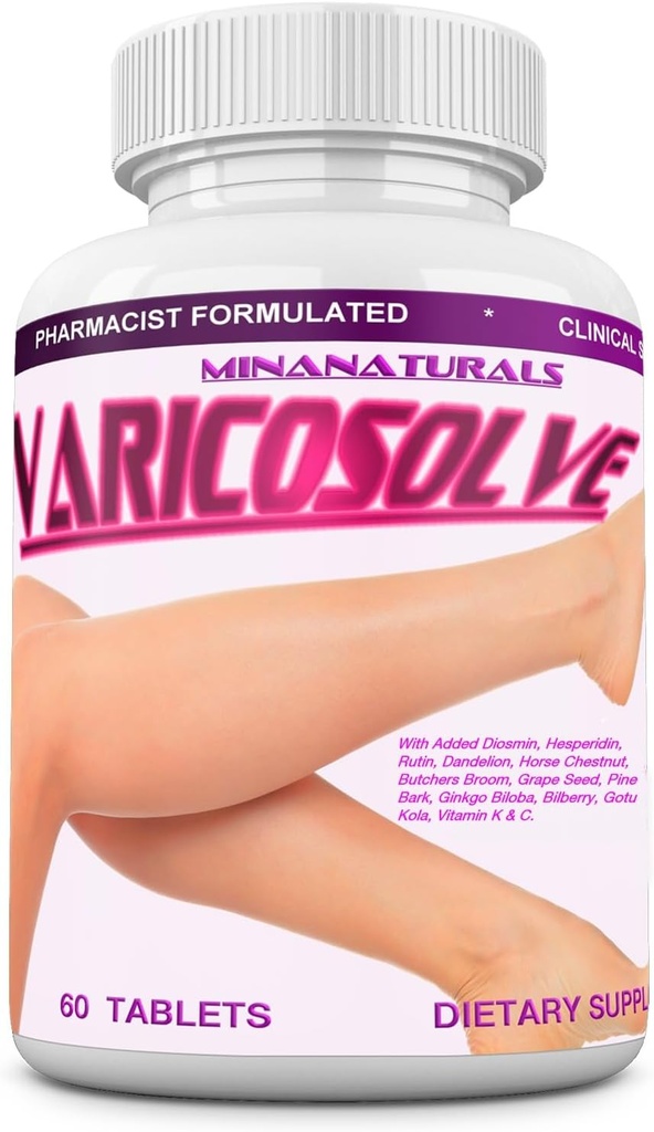 VARICOSOLVE Le supplément naturel pour les veins des jambes. 60 comprimés