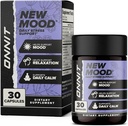 ONNIT Nouvelles capsules quotidiennes de soutien du stress, IGENTM non-OGM testé, supplément de soutien du sommeil et de l'humeur pour les hommes et les femmes, capsules quotidiennes de gestion du stress, 30 comtes