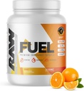 Carburant RAW, poudre de supplément d'endurance Premium, orange (60 portions) - Performance de pointe, hydratation et endurance pendant les séances d'entraînement, la formation ou la compétition - 24g de glucides et 300mg de sodium
